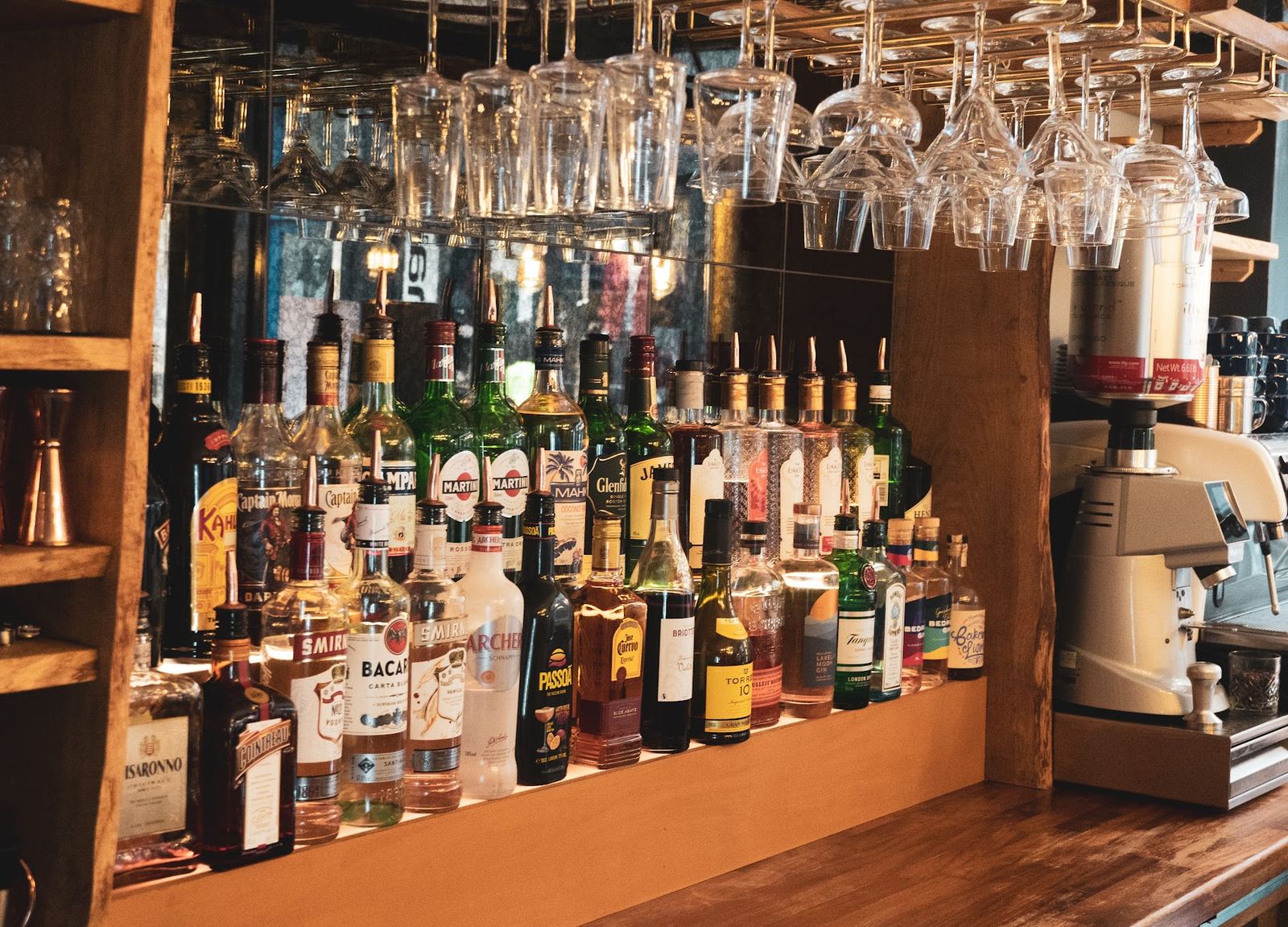 The bar at Derwent Walker, Keswick