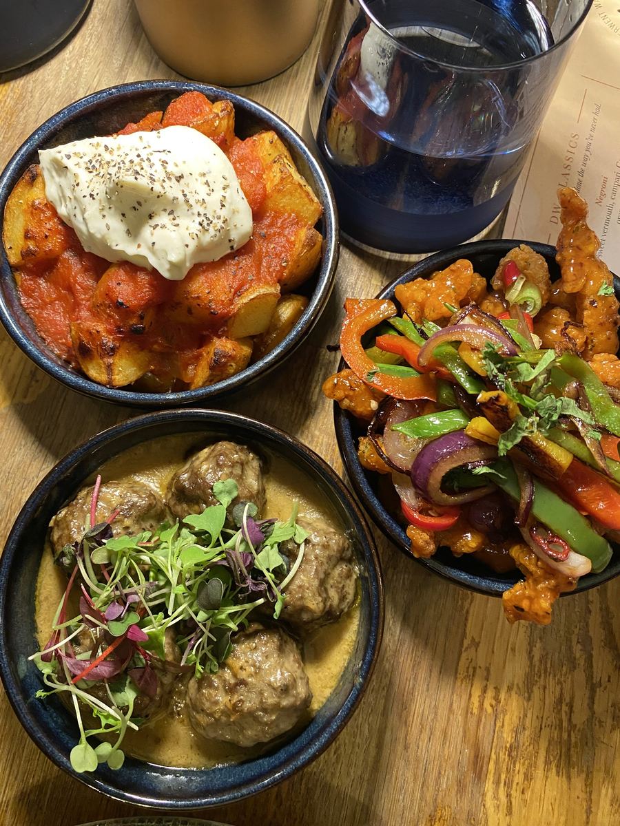 Small plates at Derwent Walker, Keswick
